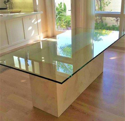Paradise Glass and Mirror offers Glass Table Tops in Marco Island and Naples, FL