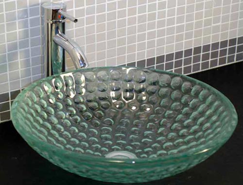 Paradise Glass and Mirror offers Glass Sinks in Marco Island and Naples, FL