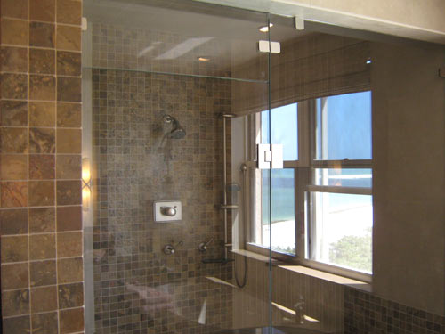 Paradise Glass and Mirror offers steam showers in Port Royal, FL